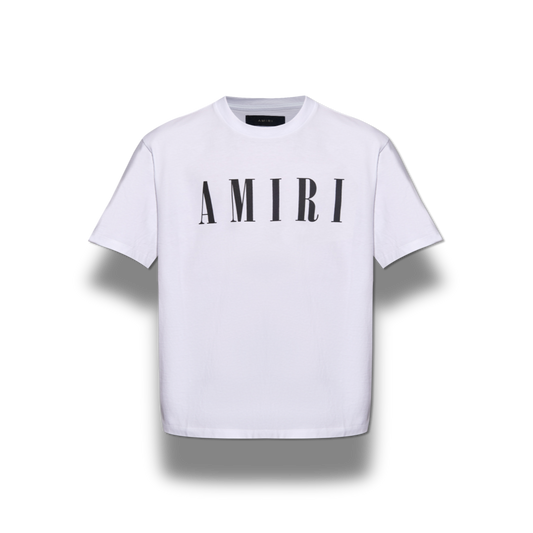 Amiri Core Logo T-Shirt White And Black