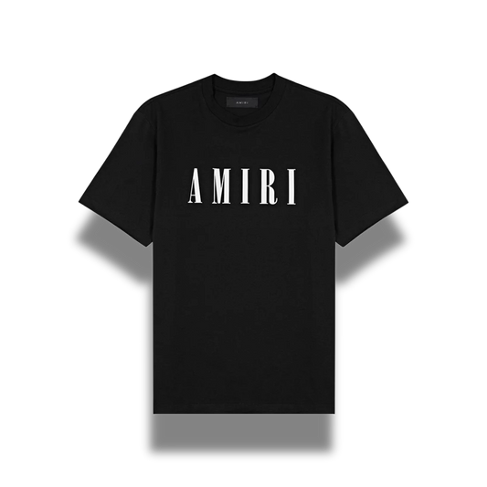Amiri Core Logo T-Shirt Black and White